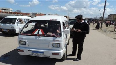 حملات مرورية بالقاهرة والجيزة لرصد المخالفات وتجنب الحوادث