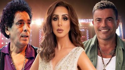 محمد منير وعمرو دياب وأنغام على مسرح واحد مع هاني شنودة..ايه الحكاية