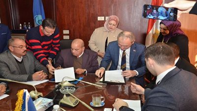 برتوكول تعاون بين الغرف التجارية بالبحيرة ودولة بيلاروسيا