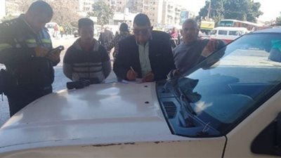 ضبط 47 سيارة مخالفة لقانون البيئة بالشرقية