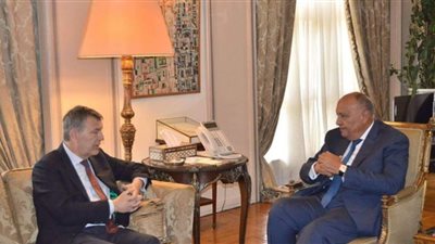 وزير الخارجية يستقبل المفوض العام لوكالة غوث وتشغيل اللاجئين الفلسطينيين 