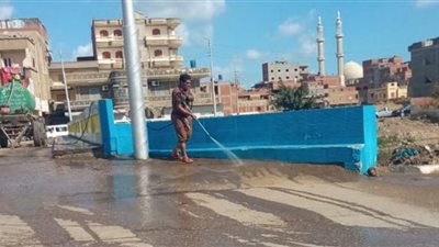 رفع 470 طن قمامة واتربة من الشوارع والميادين بالمنصورة