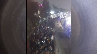 ارتفاع ضحايا حادث خروج قطار رمسيس - منوف إلى 15 مصابا.. فيديو