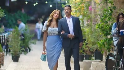محمد رمضان وزينة.. لقاء الرومانسية فى 