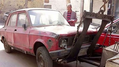 رفع 57 سيارة متهالكة من الشوارع