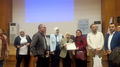 وزارة الصحة تكرم إدارة الأمراض المتوطنة بالدقهلية