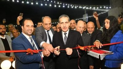 محافظ الغربية يفتتح السوق النموذجي ببسيون