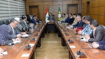 الدقهلية تناقش تنفيذ عددا من المشروعات التنموية لتطوير شاطئ المنزلة