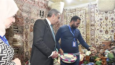 الفيوم تشارك بمنتجاتها فى 