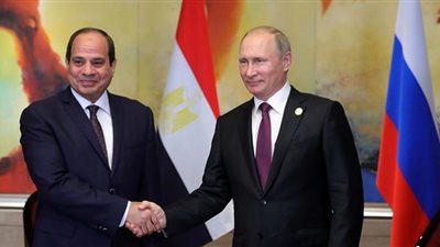 السيسى يتصل ببوتين لبحث مستجدات الساحة الدولية وأزمة الغذاء