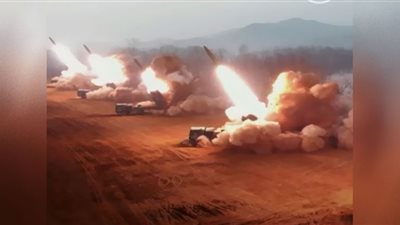 حرب حقيقية في كوريا الشمالية والزعيم يصطحب ابنته (فيديو)