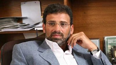 خالد يوسف فى أحدث ظهور من كواليس 