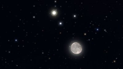 القمر يجاور نجم قلب العقرب.. ظاهرة فلكية جديدة تظهر في سماء مصر