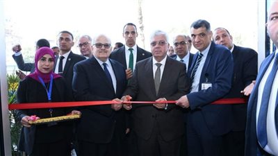 افتتاح المستشفى الجنوبي بمعهد الأورام في جامعة القاهرة (صور)