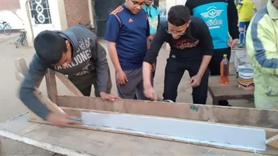 مشروع خدمة عامة ومعسكر عمل بمراكز شباب جرجا