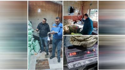 ضبط ٤ مخابز بلدية لتصرفهم فى ١١٦ شيكارة دقيق بلدي بالبحيرة