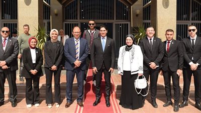 انطلاق المؤتمر الثامن لكلية الحقوق بجامعة حلوان