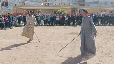 الميكانيكية العسكرية بنجع حمادي تحتفل بذكري يوم الشهيد