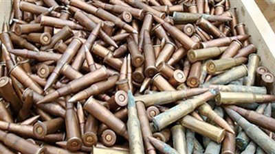 ضبط 125 فرد خرطوش و190 طلقة في يوم