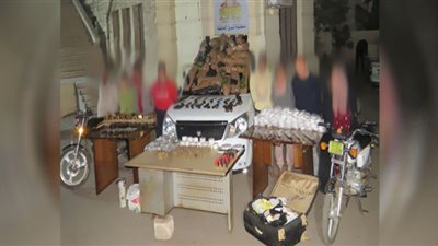 مصرع 3 تجار مخدرات في مداهمات أمنية بدمياط