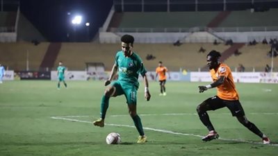 البنك الأهلي يتقدم على بيراميدز في الشوط الأول