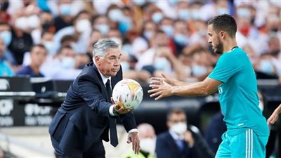 أزمة بين هازارد وانشيلوتي تشعل مدريد