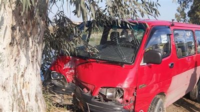 أسماء المصابين في حادث تصادم ميكروباص بالإسماعيلية