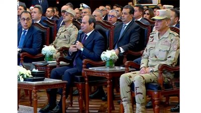 السيسي: مشروعات التوسع الأفقي تضيف 3.5 مليون فدان للرقعة الزراعية (فيديو)