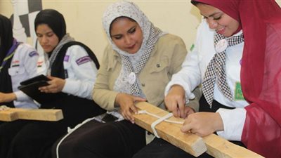 جامعة سوهاج تنظم دورة صقل المهارات الكشفية