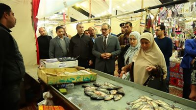 محافظ كفر الشيخ يتفقد معرض أهلا رمضان