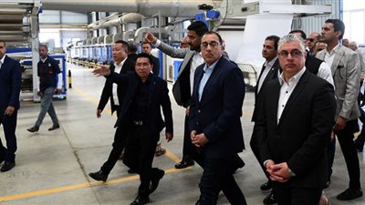 مدبولي يشهد افتتاح مشروع شركة 