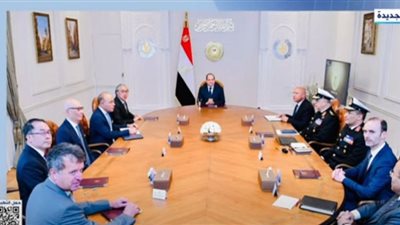 السيسي: نحرص على التعاون مع شركات الملاحة العالمية