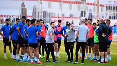 مران الزمالك.. جلسة خاصة بين فيريرا واللاعبين