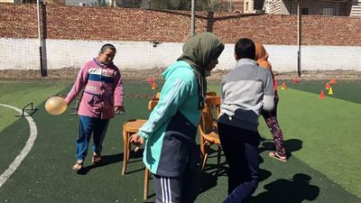 يوم رياضي ترفيهي لرواد مركز شباب أبو قطفة «القادرون باختلاف»