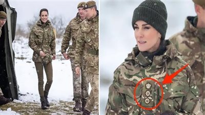 الأميرة كيت ميدلتون تتسلم مهامها العسكرية.. شاهد