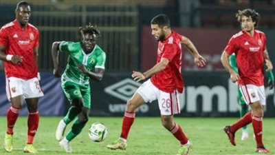 الأهلى والقطن الكاميروني تعادل سلبي بعد مرور 20 دقيقة