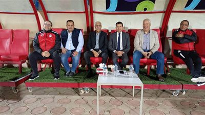 أشرف صبحي يؤازر المنتخب الاولمبي بمعسكره قبيل مباراته المرتقبة أمام زامبيا