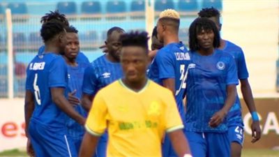 صن داونز يتعادل مع الهلال السوداني في الشوط الأول