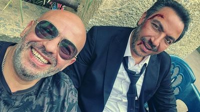 تامر نادي يروج لمسلسل 