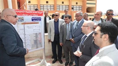 محافظ بني سويف يفتتح مشروعات خدمية بتكلفة 22.5 مليون جنيه بالفشن