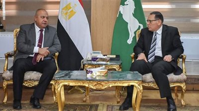 محافظ الشرقية يلتقي رئيس شركة القناة لتوزيع الكهرباء