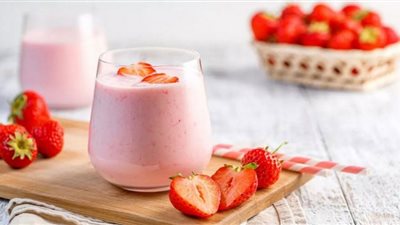 طريقة عمل سموذي فراولة دايت| مشروب الانتعاش|