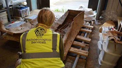 العثور على مقبرة امرأة ارستقراطية عمرها 1600 عام