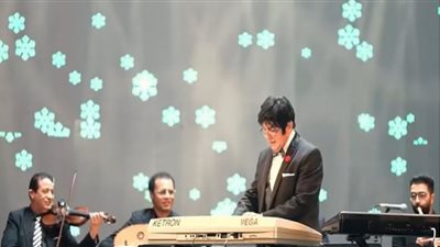 بيانو مجدي الحسيني على مسرح الموسيقى بالسعودية