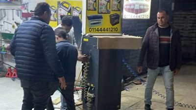 رفع 3800 حالة تعدي وإشغال للمنشآت التجارية والمقاهي بحدائق الاهرام