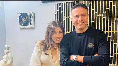 نانسي عجرم تبدع فى الأغنية الدعائية لفيلم 