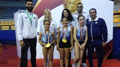 جمباز الصيد يحصد 15ميدالية متنوعة ببطولة الجمهورية