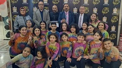 طلائع الفن بالزقازيق يحصدون جائزة مسابقة الطلائع 