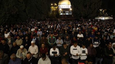بث مباشر لصلاة العشاء والتراويح من المسجد الأقصى.. شاهد
