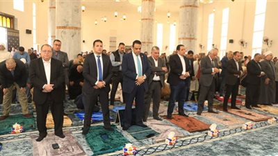 محافظ الجيزة يفتتح مسجد التقوى بقرية أبو رواش بكرداسة